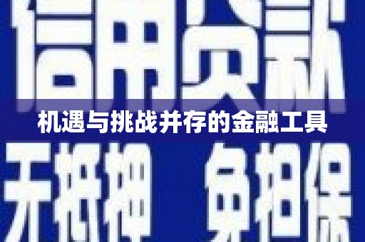 长涂机遇与挑战并存的金融工具