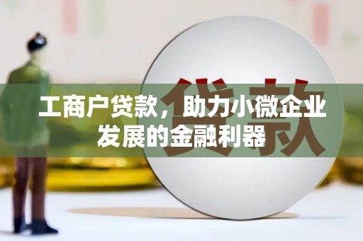 长涂工商户贷款，助力小微企业发展的金融利器