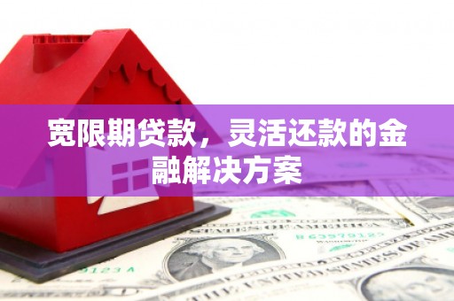 长涂宽限期贷款，灵活还款的金融解决方案