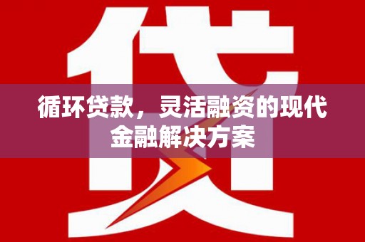 长涂循环贷款，灵活融资的现代金融解决方案