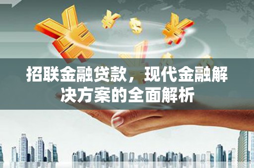 长涂招联金融贷款，现代金融解决方案的全面解析