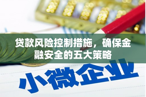 长涂贷款风险控制措施，确保金融安全的五大策略