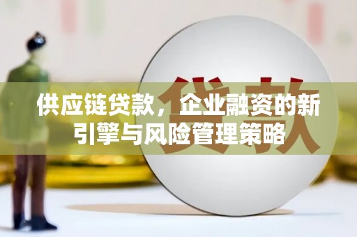 长涂供应链贷款，企业融资的新引擎与风险管理策略