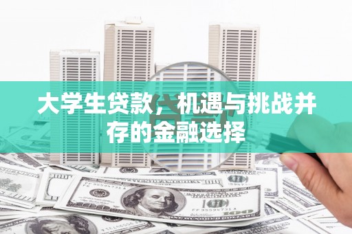 长涂大学生贷款，机遇与挑战并存的金融选择