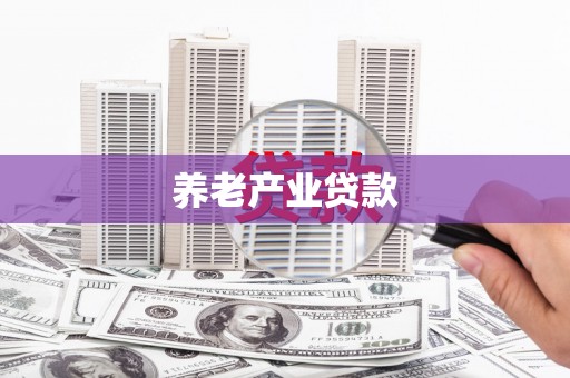 长涂养老产业贷款