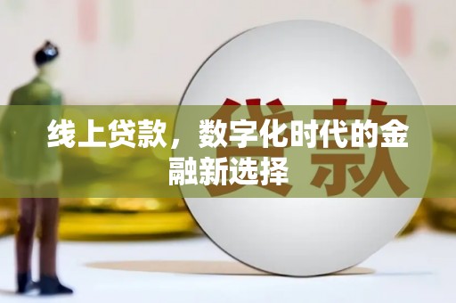 长涂线上贷款，数字化时代的金融新选择