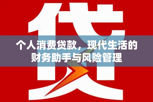 长涂个人消费贷款，现代生活的财务助手与风险管理