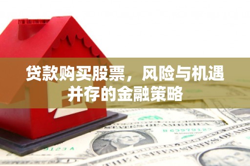 长涂贷款购买股票，风险与机遇并存的金融策略
